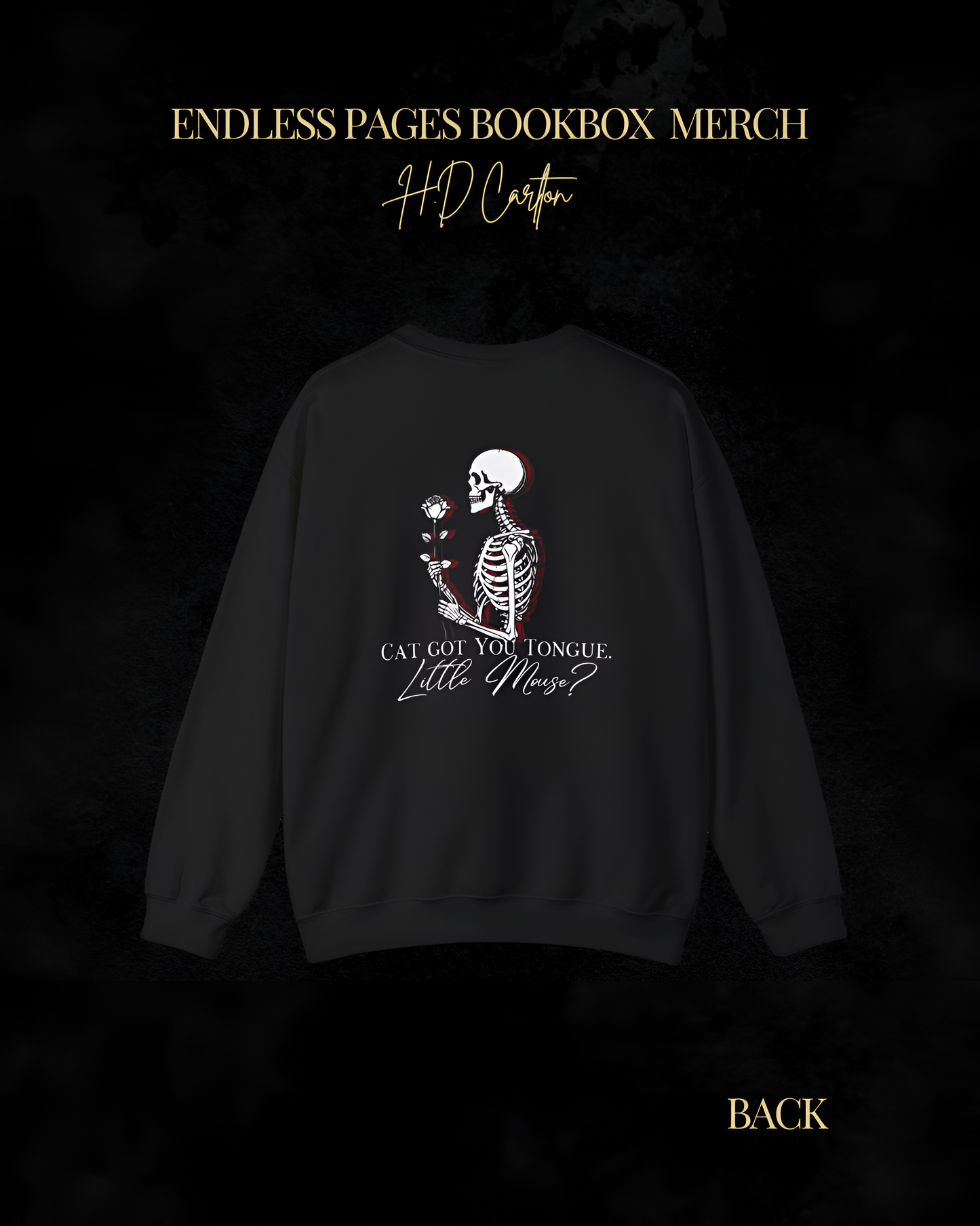 H.D Carlton x Endless Pages Merch Sweater