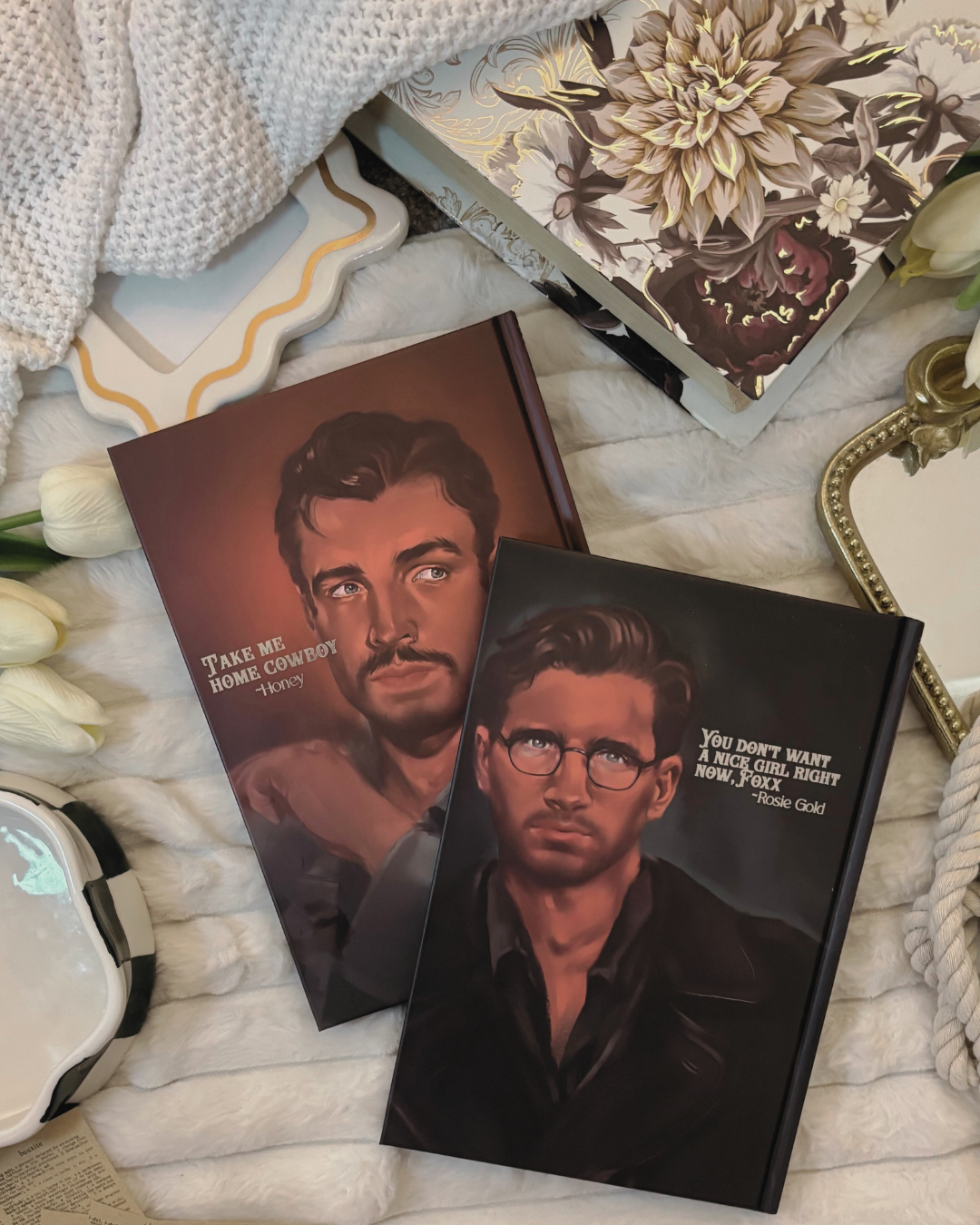 Overstock - The Bourbon Boy series ( Damaged - swapped endpapers)