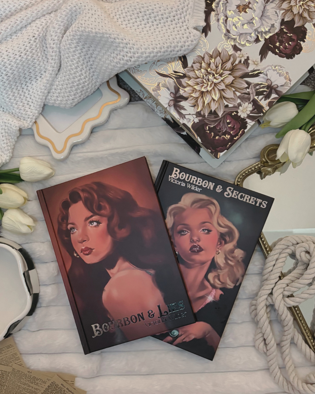 Overstock - The Bourbon Boy series ( Damaged - swapped endpapers)